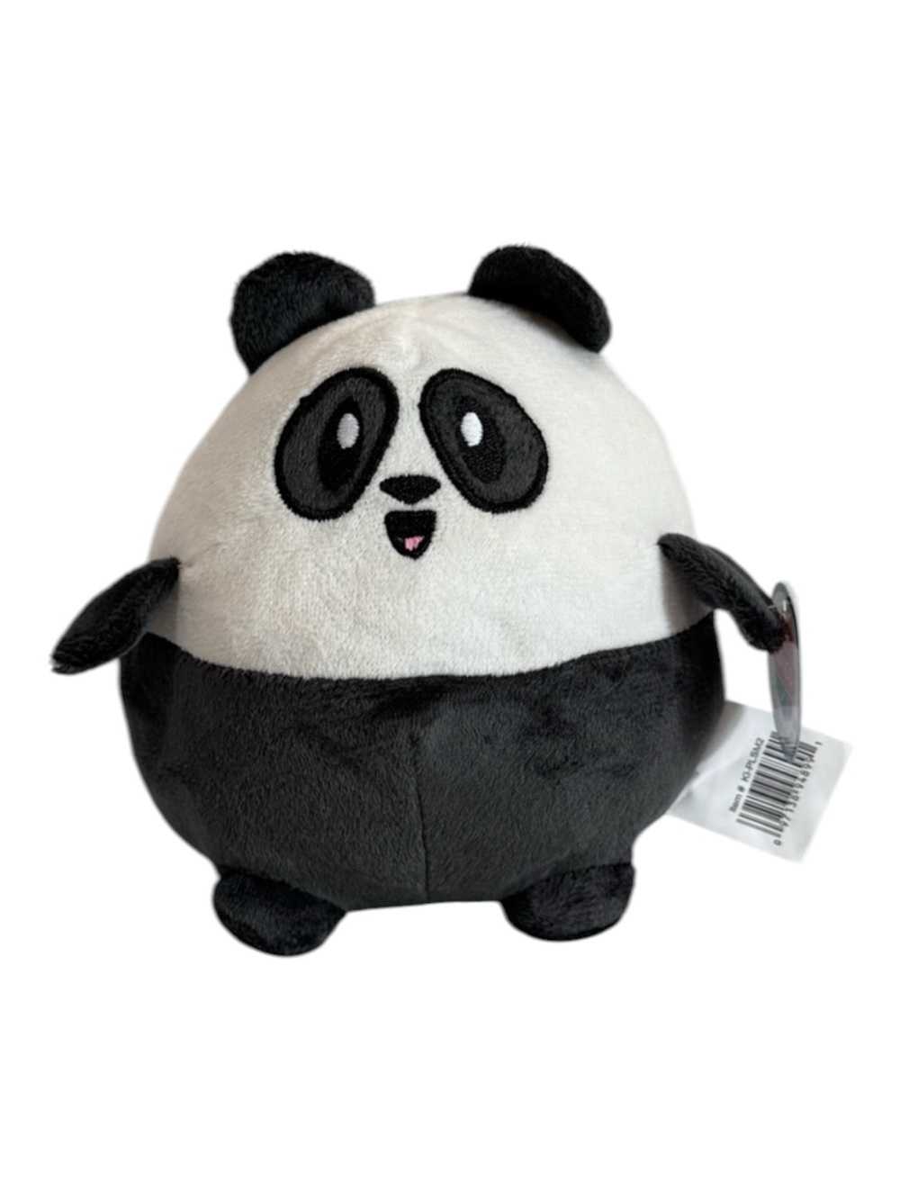 Nanco Panda Black and White 6” Squish Plush Toy Eggamals
